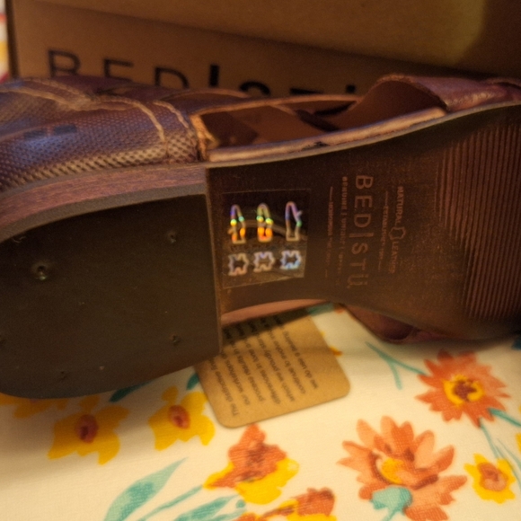 NIB with tags Bed Stu Brittany Brittany Sandals size 7 - Picture 4 of 8